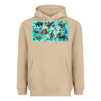 Mushroom dinosaurs sippy cup Heavyweight Hoodie - Artiststas