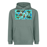 Sage dinosaurs sippy cup Heavyweight Hoodie - Artiststas