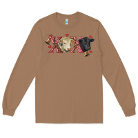 Toasted Coconut xoxo charolais and black angus Long Sleeve Tee - RanaPortraitStore