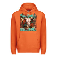 Carrot Somebody's Problem Bull Skull Premium Hoodie - FaDigitalArtStudio