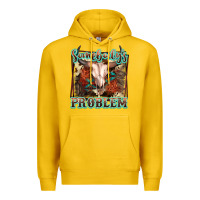 Lemon Somebody's Problem Bull Skull Premium Hoodie - FaDigitalArtStudio