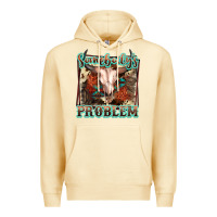 Pina Colada Somebody's Problem Bull Skull Premium Hoodie - FaDigitalArtStudio