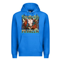 True Royal Somebody's Problem Bull Skull Premium Hoodie - FaDigitalArtStudio