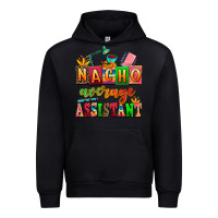 Black nacho average assistant Urban Hoodie - AdoDesignShop