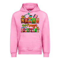Fuchsia Pink nacho average assistant Urban Hoodie - AdoDesignShop