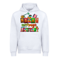 White nacho average assistant Urban Hoodie - AdoDesignShop