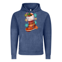 Vintage Denim christmas Vintage Hoodie - CowGirlArtShop
