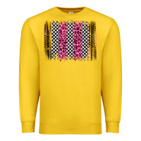 Lemon race leopard brush stroke Premium Sweatshirt - Artiststas