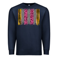 Navy race leopard brush stroke Premium Sweatshirt - Artiststas