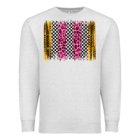 Oatmeal Heather race leopard brush stroke Premium Sweatshirt - Artiststas