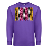 Purple race leopard brush stroke Premium Sweatshirt - Artiststas