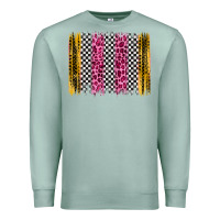 Seafoam race leopard brush stroke Premium Sweatshirt - Artiststas
