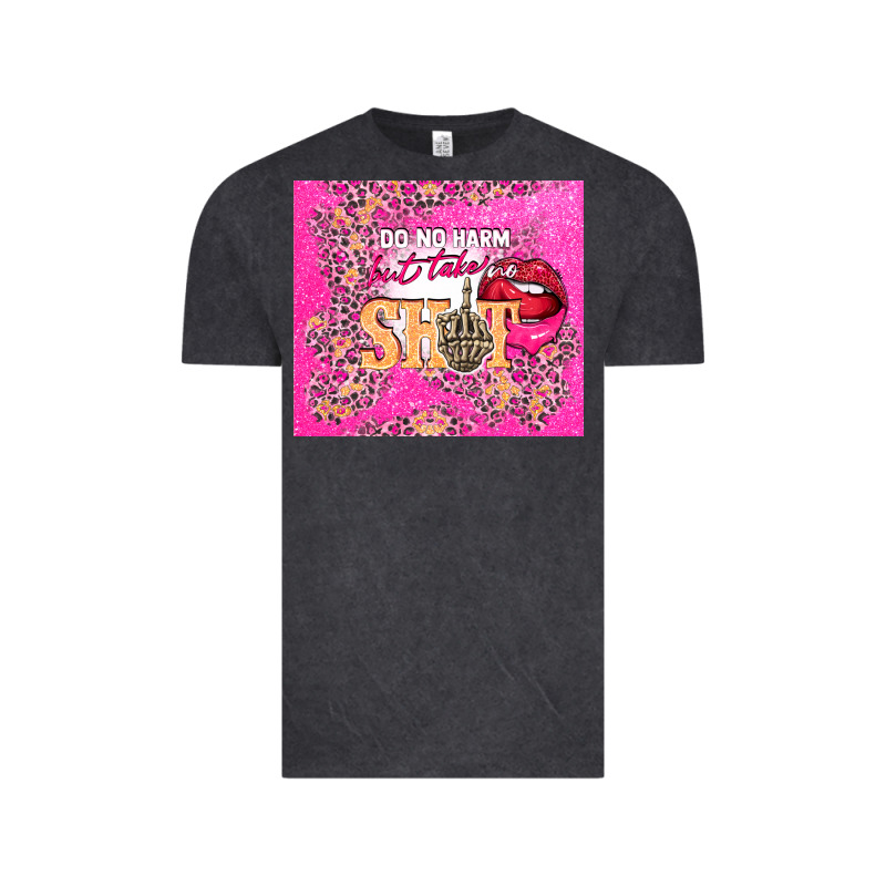 Do No Harm But Take No Shit Vintage Tee by TumblerDesignByShophia | Teevron