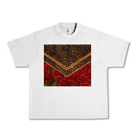 Lunar Rock red roses with leopard Urban Heavy Tee - TumblerDesignByShophia