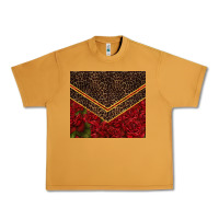 Peanut Butter red roses with leopard Urban Heavy Tee - TumblerDesignByShophia
