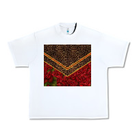 White red roses with leopard Urban Heavy Tee - TumblerDesignByShophia