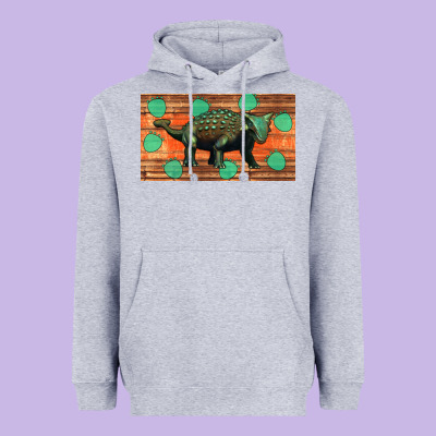 Ankylosaurus Sippy Cup Heavyweight Hoodie Designed By Artiststas