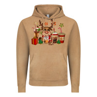 Vintage Camel reindeer coffe cups christmas Vintage Hoodie - CowGirlArtShop