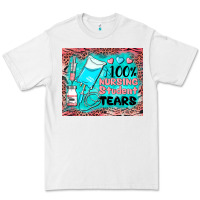White 100 nursing student tears mousepad Premium Tee - BarkalooDesign