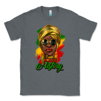 Charcoal Heather i am black history Classic Tee - NancyCooperArtShop