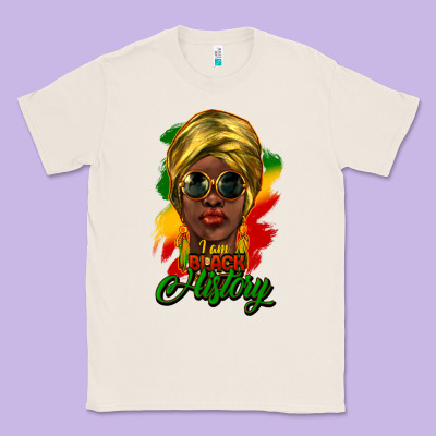 I Am Black History Classic Tee Designed By Nancycooperartshop