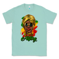 Seafoam i am black history Classic Tee - NancyCooperArtShop