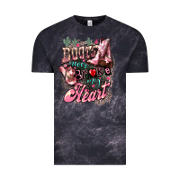 Cloud Black Boots never broke my heart Vintage Tee - HowdyJamesFarm