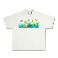 Pistachio let's get salty with lime Urban Heavy Tee - TumblerDesignByShophia