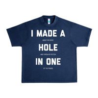 Navy Funny Golf Shirts For Men Women Hole In One Golf Gag Gifts Urban Heavy Tee - minhPixels