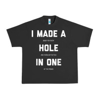 Pigment Black Funny Golf Shirts For Men Women Hole In One Golf Gag Gifts Urban Heavy Tee - minhPixels