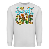 Dove Grey sweet one avocado Premium Sweatshirt - Artiststas