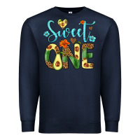 Navy sweet one avocado Premium Sweatshirt - Artiststas