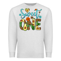 Oatmeal Heather sweet one avocado Premium Sweatshirt - Artiststas