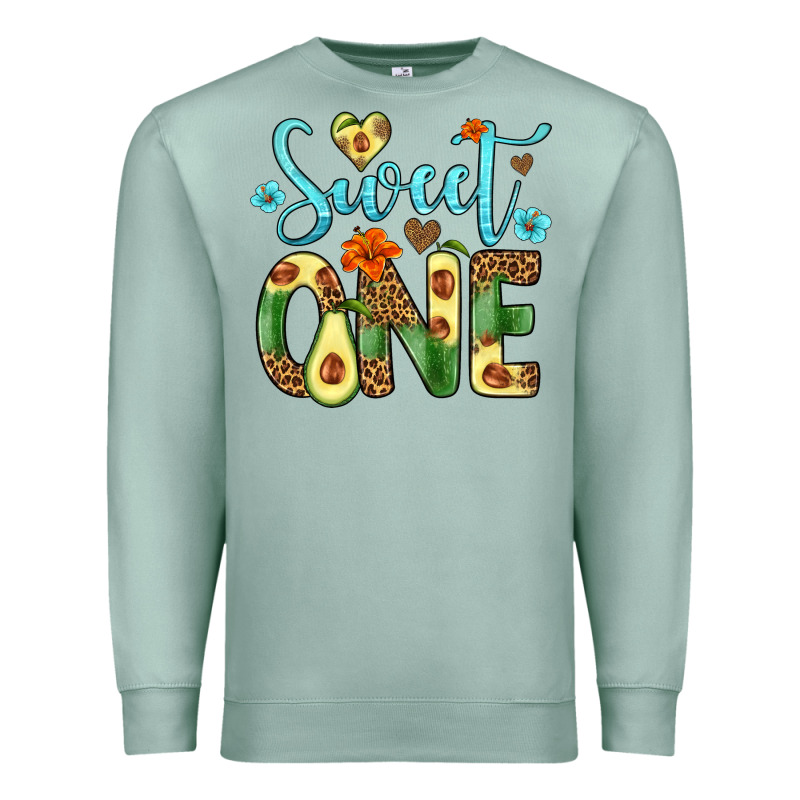 Sweet One Avocado Premium Sweatshirt by Artiststas | Teevron