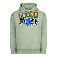 Pigment Oil Green proud dad Urban Hoodie - AdoDesignShop