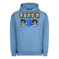 Pigment Pebble Blue proud dad Urban Hoodie - AdoDesignShop
