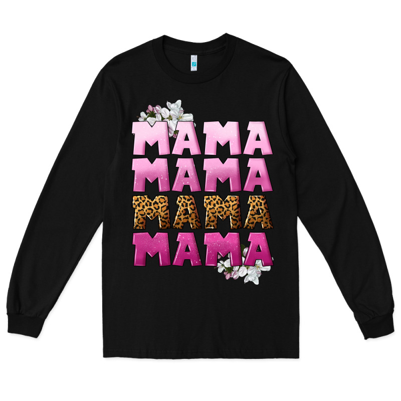 Mama Mama Mama Mama Mother's Day Long Sleeve Tee by CowGirlArtShop | Teevron