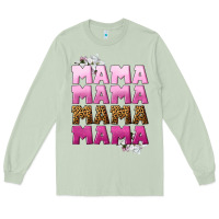 Matcha Mama Mama Mama Mama Mother's Day Long Sleeve Tee - CowGirlArtShop