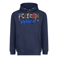 Navy freedom squad Heavyweight Hoodie - Artiststas