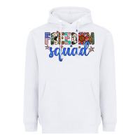 White freedom squad Heavyweight Hoodie - Artiststas