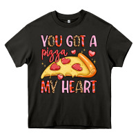 Asphalt you got a pizza my heart Heavy Core Tee - LillyAllenDesigns