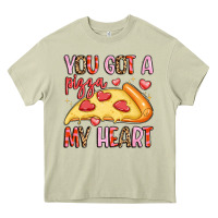 Mossy you got a pizza my heart Heavy Core Tee - LillyAllenDesigns