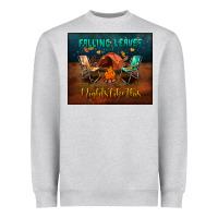 Heather Grey falling leaves and nights like this mouse pad Heavyweight Sweatshirt - BundleAndBundleShop
