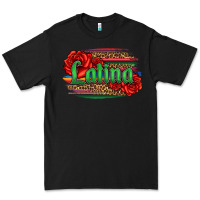 Black latina with serape and roses Premium Tee - Jasminsmagicworld