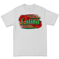 Latina With Serape And Roses Premium Tee | Teevron