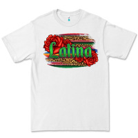 White latina with serape and roses Premium Tee - Jasminsmagicworld