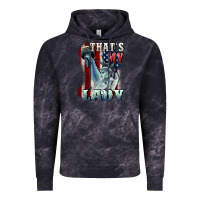 Cloud Black thats my lady Vintage Hoodie - CowGirlArtShop