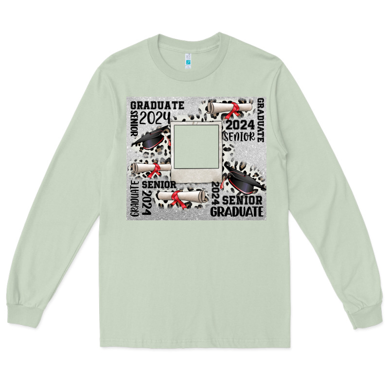 Senior 2024 Customizable Long Sleeve Tee by CowGirlArtShop | Teevron