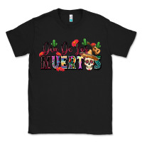 Black Dia De Los Muertos Classic Tee - texasbilliewilder