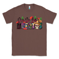 Chestnut Dia De Los Muertos Classic Tee - texasbilliewilder